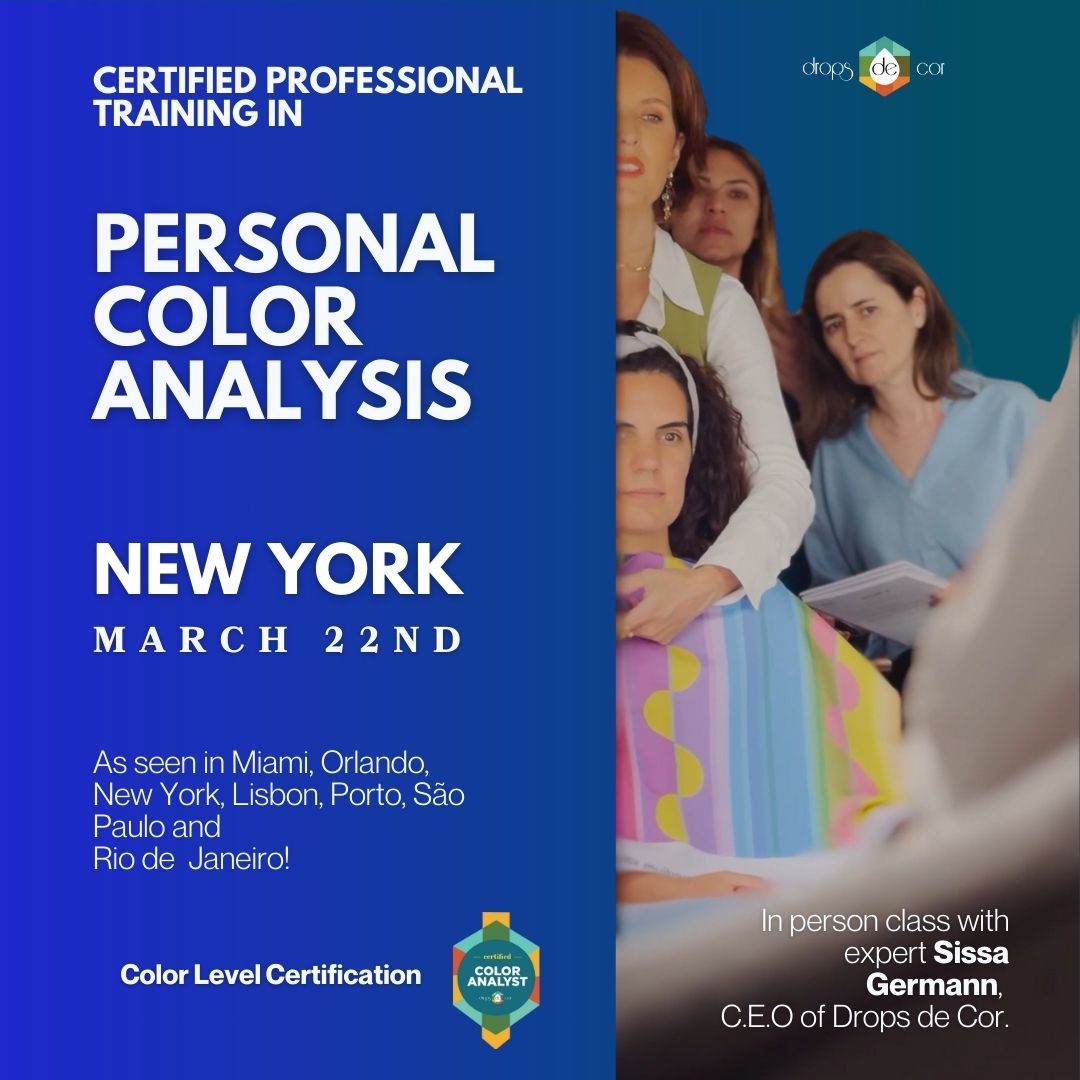 1. Color Analysis In Person Training Course - New York