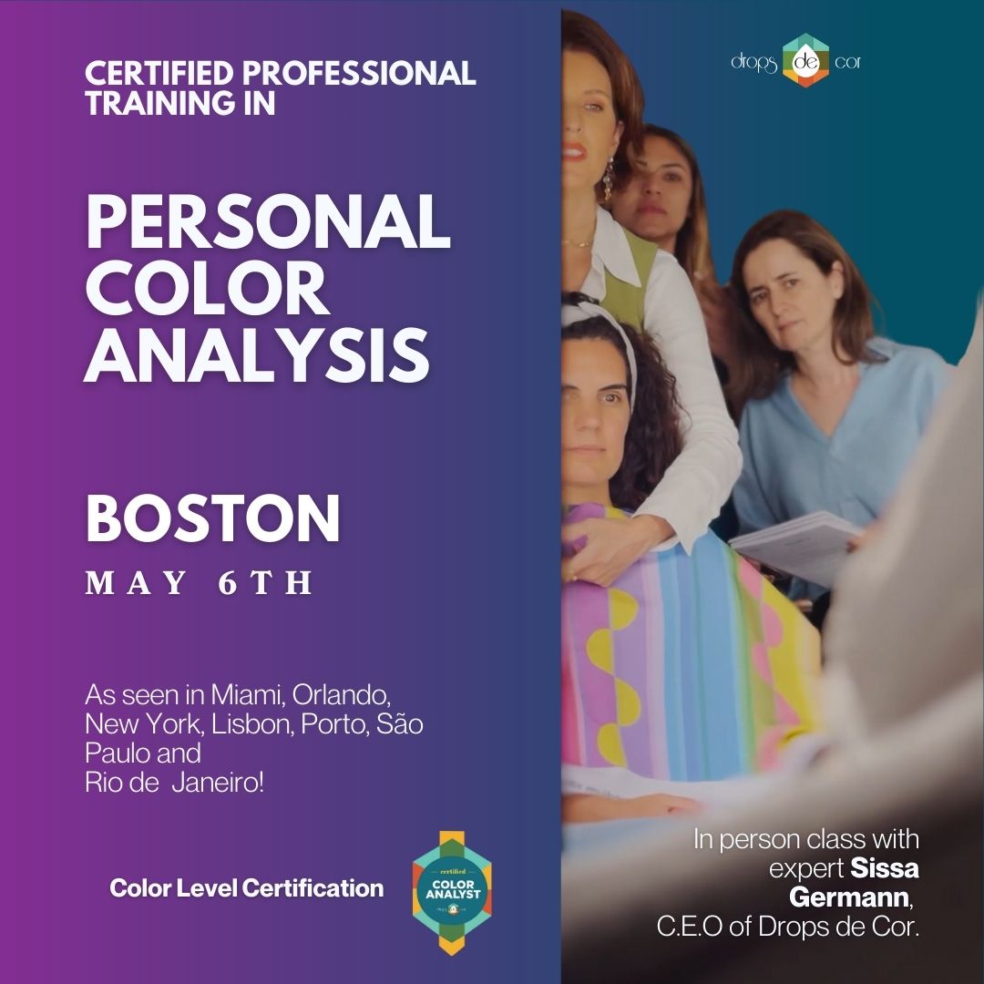 3. Color Analysis In Person Training Course - Boston