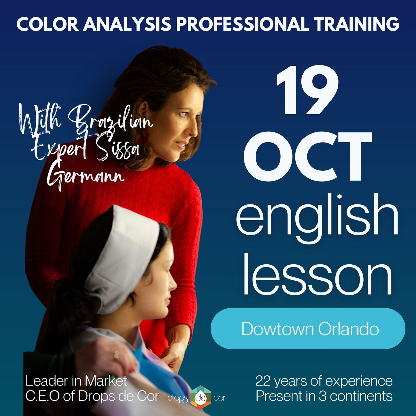 Color Analysis In Person Training Course -ORLANDO