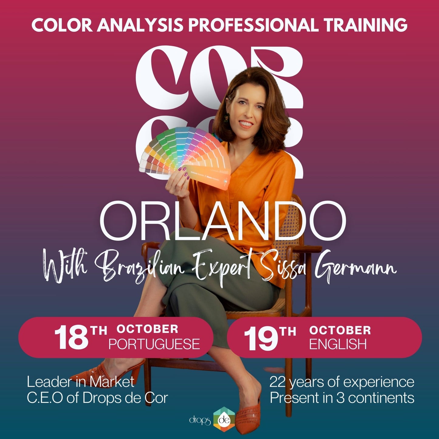 Color Analysis In Person Training Course -ORLANDO